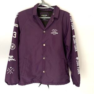 Zoo York Purple Jacket Youth Size 14